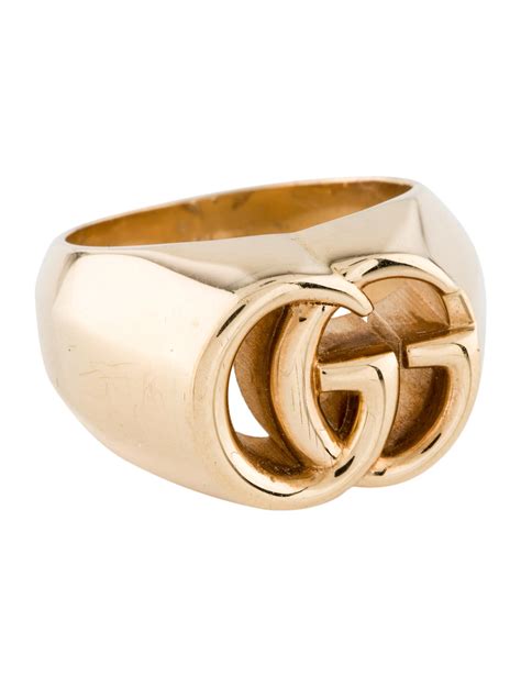 gucci gg rings|Gucci trademark ring in gold.